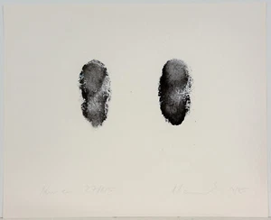 Günter Maniewski / Monotypie / handsigniert /100 Exemplare /1985 /13 - Bild 1 von 2