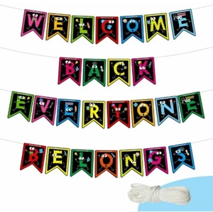 Welcome Back Banner - Picture 1 of 4
