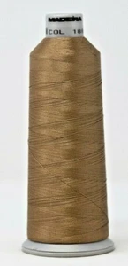 Madeira Ployneon Embroidery Thread - 40 Weight, 5500 yd - Camel #1885 - Picture 1 of 1