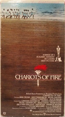 Chariots of Fire VHS Tape Movie Video Oscar Best Picture - Image 1 of 3