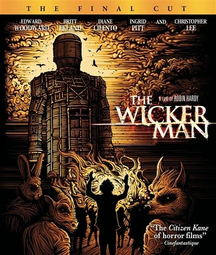 THE WICKER MAN New Sealed Blu-ray 1973 The Final Cut Christopher Lee - Image 1 of 1
