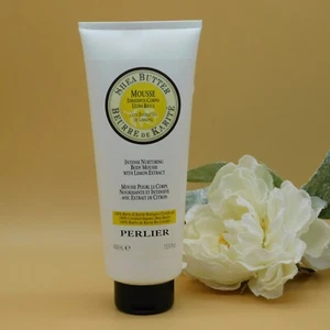 Mousse corporal nutritiva intensa de manteca de karité Perlier 13, oz nueva sin sellar - Imagen 1 de 5