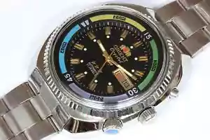 Orient crystal 46941 (44.5mm) watch with inner rotating bezel - Imagen 1 de 11