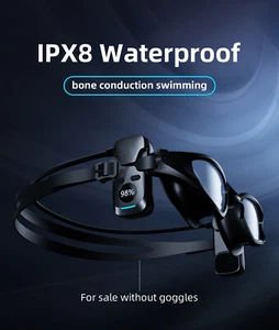 Casque Bluetooth sport jeu course casque support conduction osseuse natation - Photo 1 sur 18