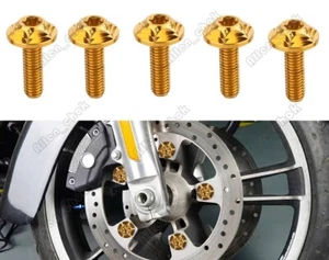 5PCS Fit BMW Rear Brake Disc Rotor Mounting Bolts Screws For 09-21 S1000RR ABS - Picture 1 of 4