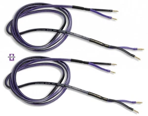 Analysis Plus Clear Oval Speaker Cable Stereo Pair 12 ft - Picture 1 of 1
