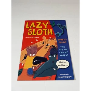 Lazy Sloth Leveled Reader Book Guided Reading Grade 1 Kids School Literacy Rigby - Picture 1 of 2
