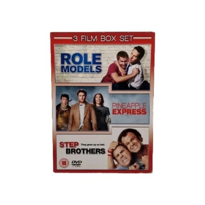 Role Models, Pineapple Express, Step Brothers (3 Film Box Set DVD, 2009) Reg 2 - Image 1 of 4