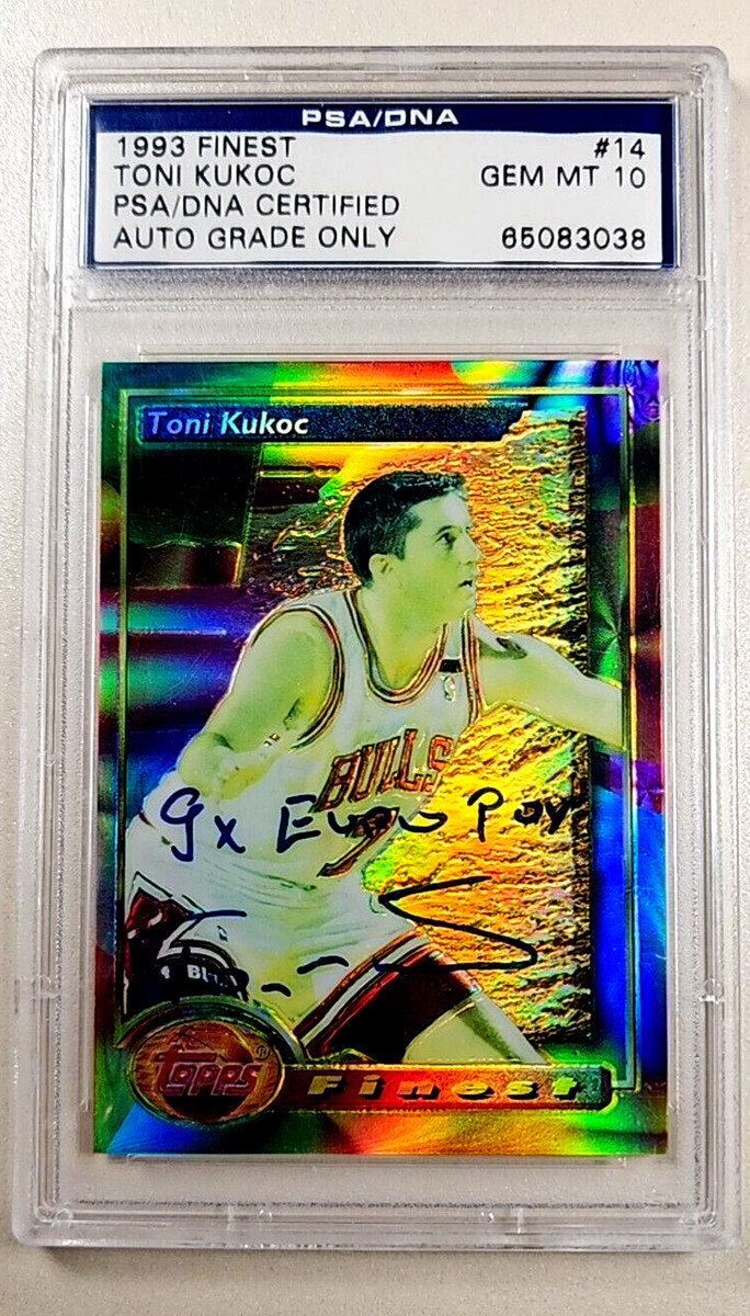 Toni Kukoc Sports Trading Card Singles Rookie Basketball for