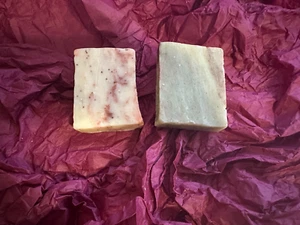 2x Handmade Aroma Essential Oil Soap 4 oz Big Bars 8oz Total - Picture 1 of 2
