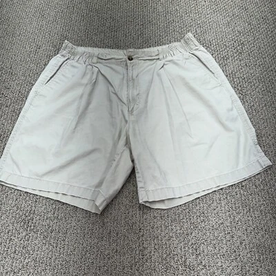 Pantalones Cortos Bill Blass Talla 36 Cintura Chino Marfil, Plisado Frontal Adulto Hombres Informales Foto 1 de 4