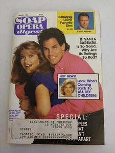 Soap Opera Digest August 8, 1989 With Address Label - Picture 1 of 7