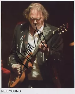 Neil Young SIGNED Photo 1st Generation 8" x 10" PRINT Ltd No'd + Certificate /1 - Picture 1 of 1