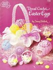Pastel Easter Eggs Basket Nut Cup Thread Crochet Ismay Bullock Patterns