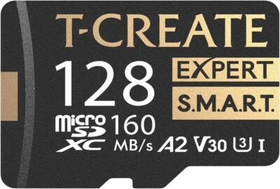 TEAM 128G T-Create Expert S.M.A.R.T Monitored microSDXC Model TTCS128GIA2V3003 - Image 1 of 2