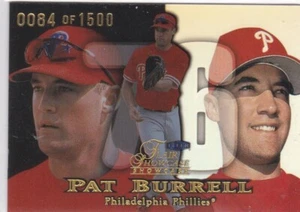 1999 Flair Showcase Reihe 1 Sitz 23 Pat Burrell Phillies /1500 kostenloser Versand! - Bild 1 von 2