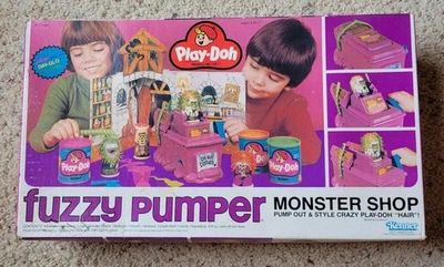 Vintage 1980 Kenner Play-Doh Fuzzy Pumper Monster Shop MIB Sealed - Image 1 of 4
