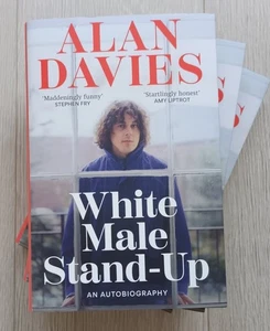 SIGNED White Male Stand-Up by Alan Davies. New, hardback, 1st Edition. FREE P+P - Imagen 1 de 5