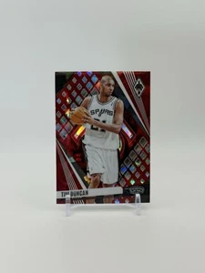 2023-24 Panini Phoenix Basketball Tim Duncan Red Ice #60 - Picture 1 of 2