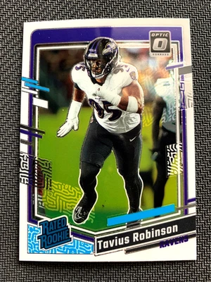 2023 TAVIUS ROBINSON ROOKIE PANINI DONRUSS OPTIC RC #208 - Image 1 of 2