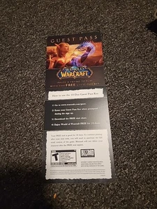 World Of Warcraft 10 Day Guest Pass Key 2011 Blizzard Entertainment - New - Picture 1 of 2