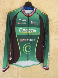 EUROPCAR cycling jersey worn by Thomas VOECKLER LG collection shirt jersey M - Picture 1 of 8