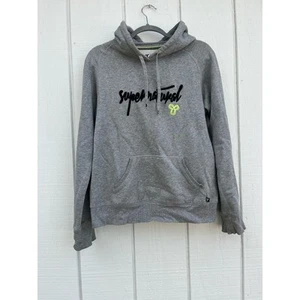 Sudadera con Capucha Aritzia TNA Gris Sobrenatural con Bordado en la Parte Frontal y Sudadera con Capucha, Talla L - Imagen 1 de 6