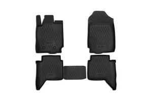 Fußmatten für FORD Ranger 4 Türer 2011-2021 Antirutsch Gummimatten 4 tlg. - Picture 1 of 9