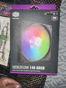 Cooler Master SickleFlow 140 ARGB LIGHT Cooling Case FAN 1400RPM 4-Pin PWM - Afbeelding 1 van 2