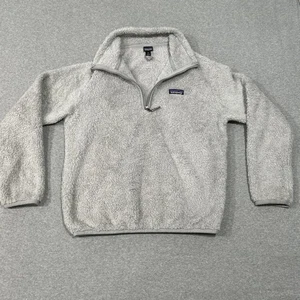 Patagonia Los Gatos Fleecejacke Herren Small grau 1/4 Zip Pullover Sherpa - Bild 1 von 15