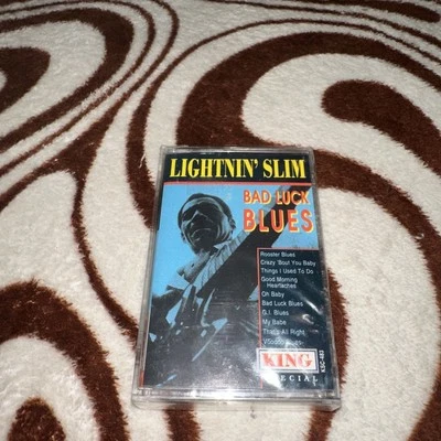 Bad Luck Blues by Lightnin' Slim (Cassette Tape, 1995, King) - Image 1 of 3