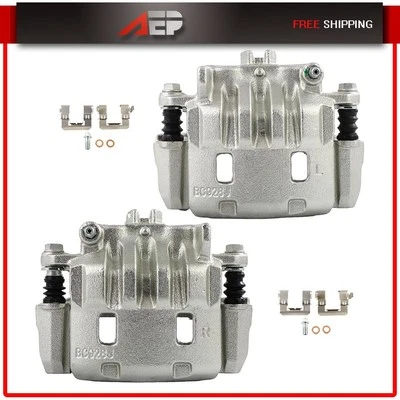 Par de pinzas de freno delanteras con soporte izquierdo y derecho para 2013-16 Scion FR-S H4 2,0 L Foto 1 de 4