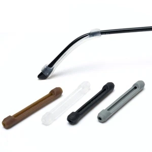 Kit 6 Paia Piedini Antiscivolo Occhiali Ear Grip Cover Gancio Anti Silicone - Foto 1 di 11