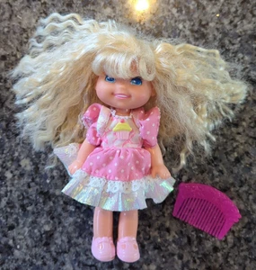 Cherry Merry Muffin Surprise Party Puppe 6 Zoll Mattel 1989 Vintage lose - Bild 1 von 13