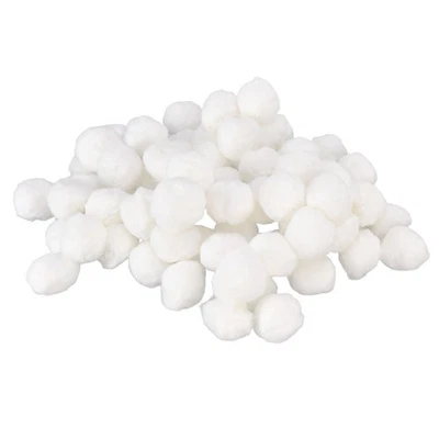 As 700g White Pool Cleaning Fiber Ball Pool Pump Filter Swimming Pool Filter B - Image 1 of 4