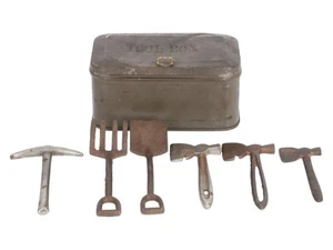 Lionel 208 Vintage Standard Gauge Toolbox with Tools - Imagen 1 de 7