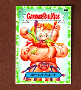 2020 Garbage Pail Kids 35th Anniversary Green Border "MUTANT MATT" #44a - Picture 1 of 1