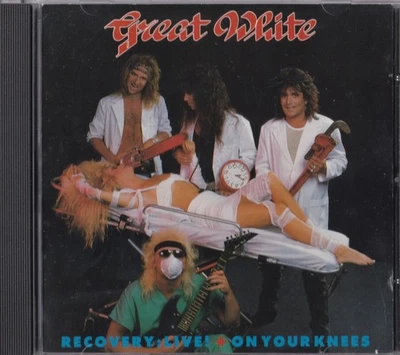 CD  GREAT WHITE  Recovery : Live !  RATT  LED ZEP  Shot Once  Out of the Night - Photo 1/4