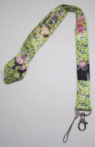 Niños MINIONs Despicable Me CORDÓN LLAVERO Anillo Llavero Soporte de identificación NUEVO - Imagen 1 de 3