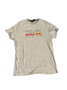 T-shirt Puma Red Bull Racing grigia con logo taglia XL - Foto 1 di 4