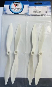 Dos (2) pares de hélices Walkera QR X350 PRO-Z-01 blancas OEM - "NUEVAS" - Imagen 1 de 1