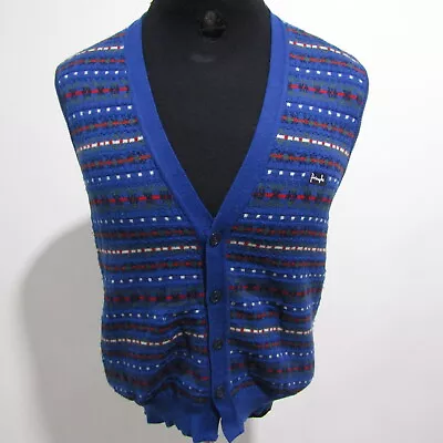 VTG Pringle Mens V Sleeveless Cardigan  Chest 40/42 UK Size M REF (Y02206) - Image 1 of 4