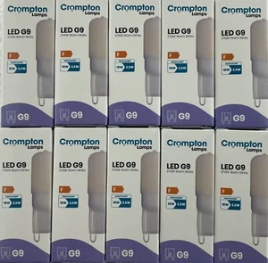 LED Crompton G9 2,2W non dim warmweiß 200lm Push Fit 2,2 = 18 Watt 10er Pack - Bild 1 von 12