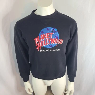 Sudadera De Colección Planet Hollywood Mall of America Cuello Redondo Negra Talla Mediana M Foto 1 de 4