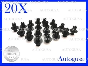 NEU 20X 8MM FORD UNIVERSAL SCHRAUBE PUSH TYP ERSATZ STOßSTANGE VERKLEIDUNG KUNSTSTOFF CLIPS - Bild 1 von 4