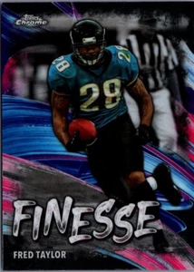 2024 Topps Chrome Finesse #F14 Fred Taylor Jacksonville Jaguars - Foto 1 di 2