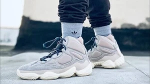 Adidas Yeezy 500 High Mist Stone US9 DS - Picture 1 of 6