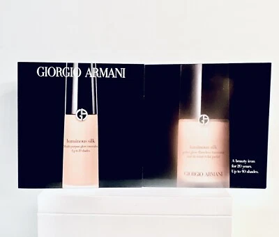 Giorgio Armani Beauty Luminous Silk Foundation Sample & Silk Concealer Sample - Image 1 of 2