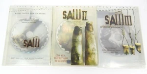 2A DVD SAW I, II, III Triple Feature Horror Series 3 DVDs - Picture 1 of 1