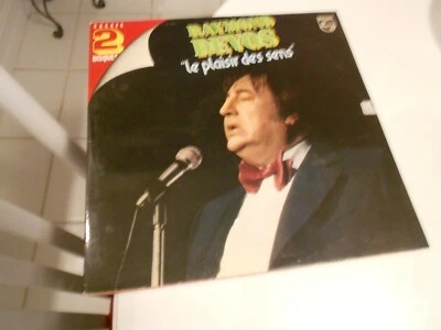 raymond devos le plaisir des sens 2 lp set philips 6680 276 vinyl excellent - Image 1 of 4